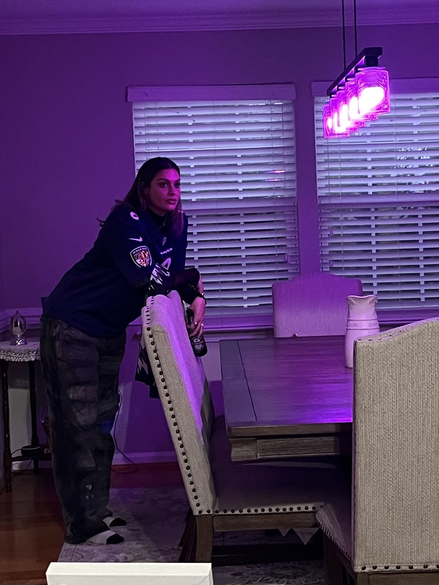 Devastated, Stunned, Sad, but still could never picture myself rooting for &amp; loving another team. Next Szn loading. Fully believe in this Team, QB, Coach, Staff, Ownership &amp; Def City. Tough ending. Great Szn. 💜🐦‍⬛🫶🤞#goravensalways #flock #ravens