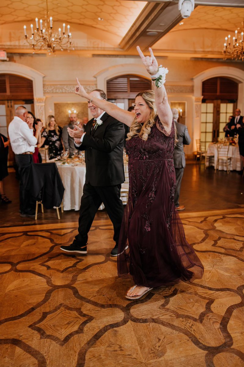 The reaction you have when you’re being introduced as the brides parents and she surprises you with “Pour some sugar on me” by <a href="/DefLeppard/">Def Leppard</a> as your walk out song. <a href="/KaityCarr/">Kaity Carr</a>