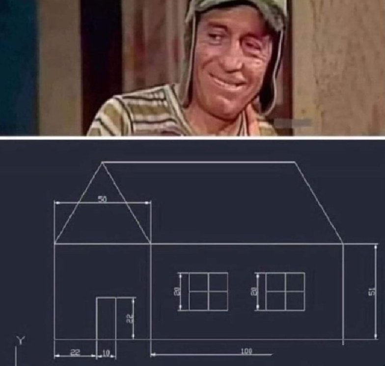 Soy_Ingeniero1's tweet photo. Yo aprendiendo a usar Autocad: https://t.co/g6zjpALUZw