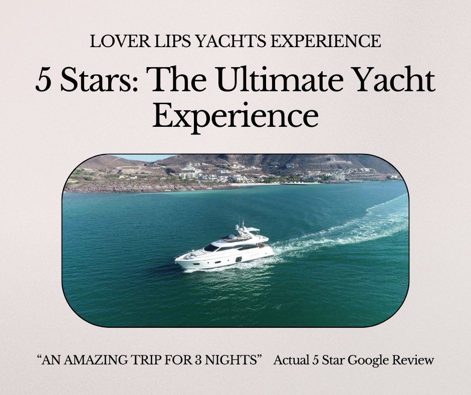 keizerlester's tweet image. Peter Graf-Zurich, Switzerland 

⭐⭐⭐⭐⭐
&quot;Just back from an amazing trip for 3 nights cruising around LA PAZ / organized by LOVER LIPS.&quot;

LA PAZ MOST AFFORDABLE LUXURY YACHTS

WhatsApp for pricing and information:
wa.me/message/UZ3T3F…
A Mexican Woman Owned Company👄