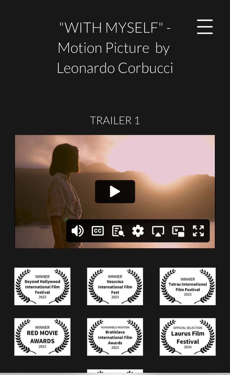 Leo_Corbucci's tweet image. Another selection for our movie:
 "WITH MYSELF" !!!

And also a check the NEW trailer:
withmyselfmovie.com

#withmyself #movie #by #leonardo #corbucci #corbucci #festival #winner #award #awardwinner #drama #gbtqia @leonardo_corbucci @leonardodicaprio @leonardo