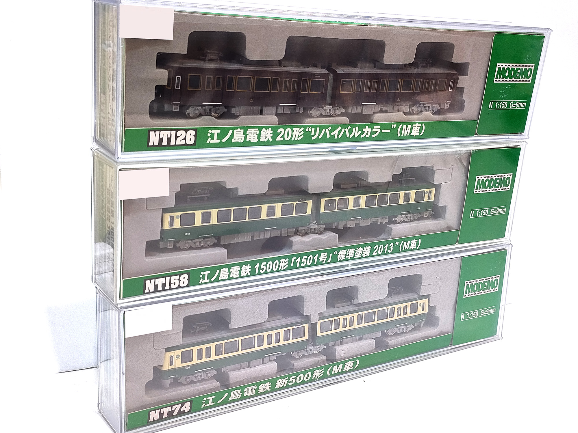 Nゲージ MODEMO 江ノ島電鉄20形 リバイバルカラー(M車) NT126