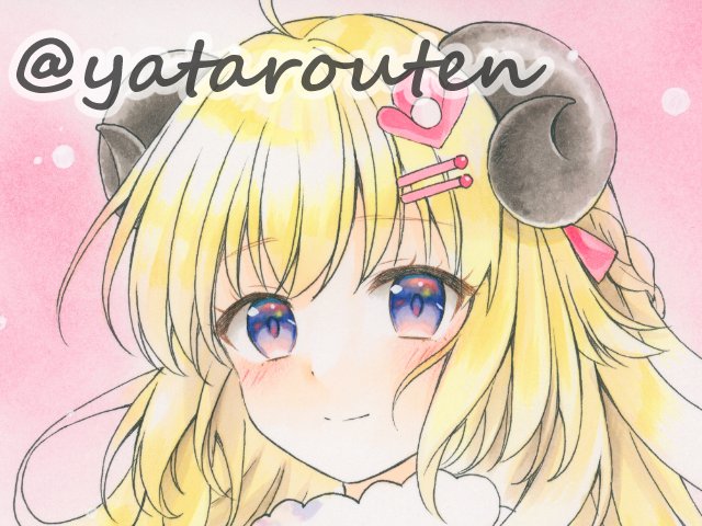 こんにちは本日1月27日21時頃よりBOOTHで販売予定のイラストですよろしくお願いします【BOOTH】はコチラ手描きイラスト#アナログイラスト#コピックイラスト #コピック #ホロライブ #角巻わため #つのまきあーと#オリジナルイラスト 