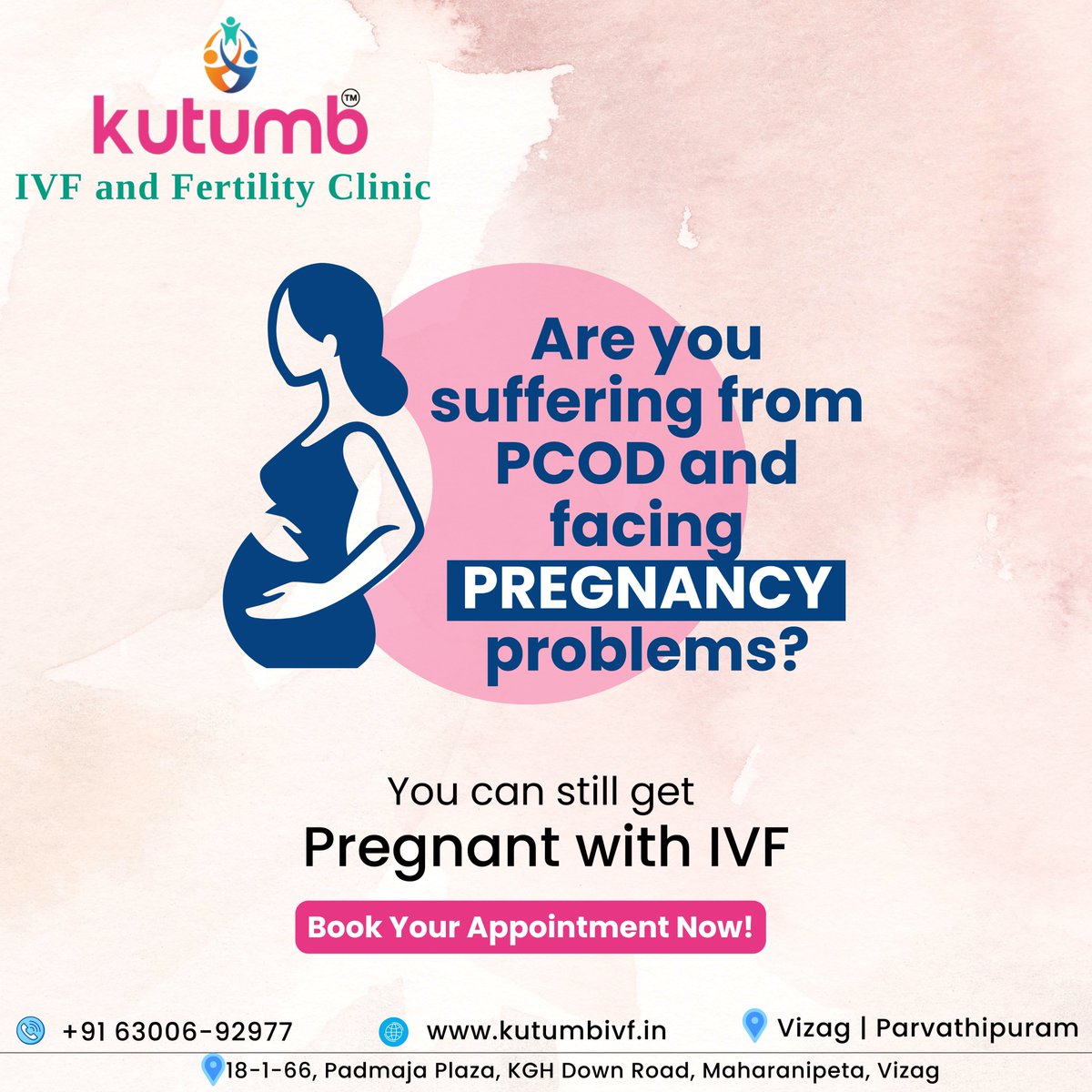 Kutumivf's tweet image. Struggling with PCOD and fertility issues?
There&apos;s hope with IVF!
Call us at +91 63006-92977
#pcod #pcodsymptoms #pcodinfertility #pcodawareness
#ivf #ivfcost #testtubebaby #testtubebabycentre
#ivftreatment #ivftreatmentprocess #ivfclinic
#bestivfclinic #ivfcentre #ivfhospital