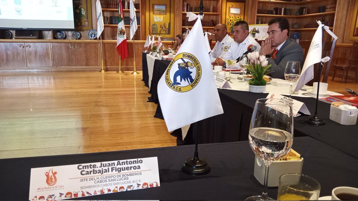 Comandantecsl's tweet photo. El Consejo Nacional De Prevención Contra Incendios #conapci presenta proyecto donde participan cámaras de comercio e industriales y Asoc. Civiles para prevenir incendios en México. #BomberosCSL #prevencion https://t.co/6rDlAz37DT