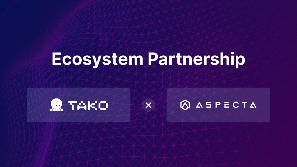 aspecta_ai's tweet photo. 🔥 Excited to partner w/ @TakoProtocol to empower #TakoProtocol developer ecosystem with our AI-powered identity solution!
💪 Now, we kick off DeSoc Hackathon S1 Coterie to invite participants to connect, team up & beyond!
Link GitHub & join now: https://t.co/yq16Ay5s0K https://t.co/IQ6sjHc977
