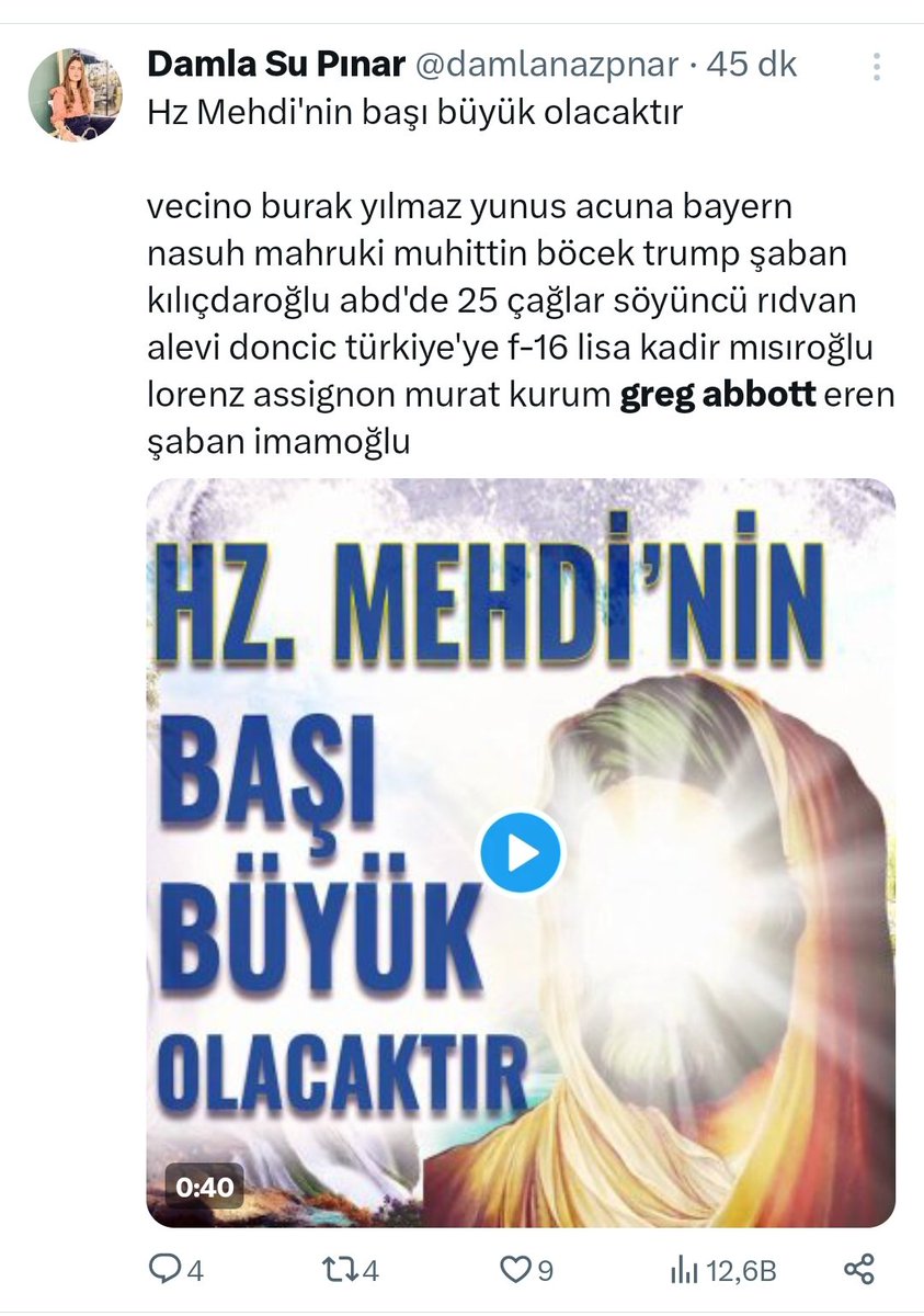 Mehdiciler işi iyice azıttı bence