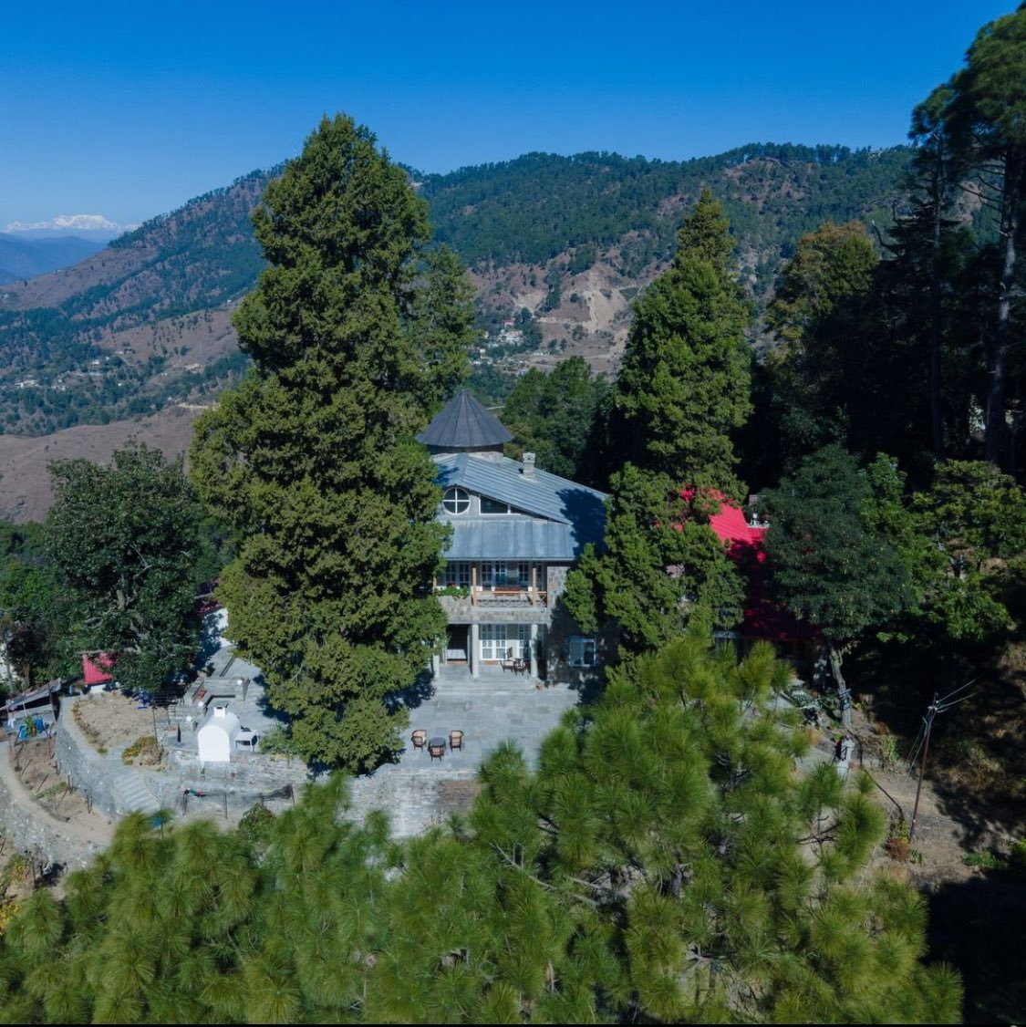 Isn’t this a beauty. One of our first projects in the hills in Almora. #architect #buildinginthehills #sustainable #thinkglobalactlocal #uttarkhand