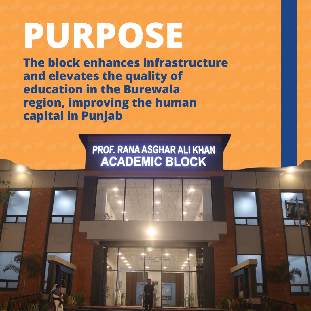 Pakistan's Human Capital Index at 0.41 highlights urgent educational needs. Thanks to Rouha Welfare Trust &amp; i-Care, $1.3M funded a new Academic Block in Bhurewala, Punjab.
Help us do more: i-care-foundation.org/charity/rouhaw… 
#iCareFoundation #PartneringForImpact