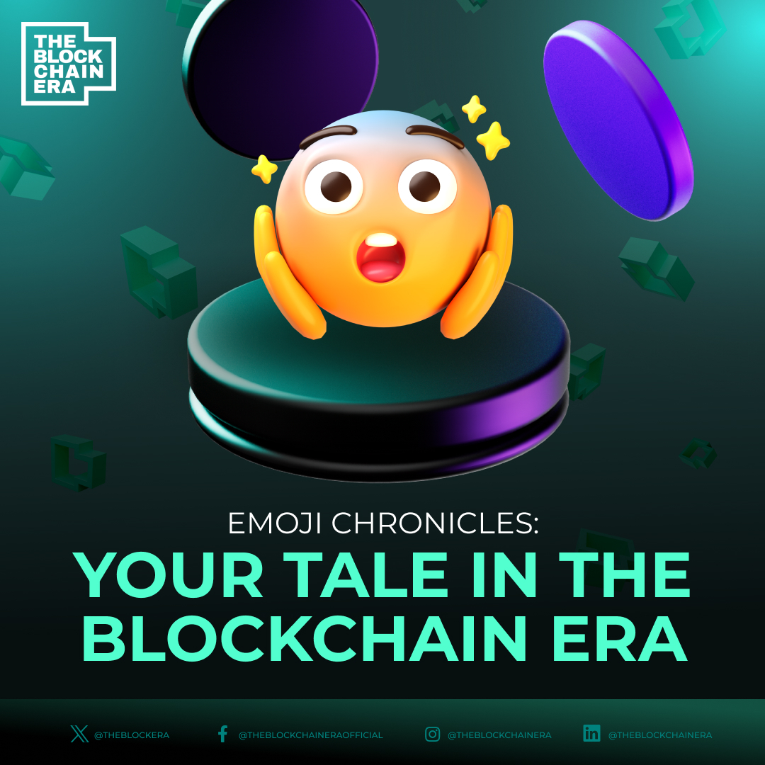 theblockera's tweet photo. Express yourself in the language of success with The Blockchain Era. Our lineup of emojis tells the story of innovation, excitement, and triumph. 

#TBE #TheBlockchainEra #ExpressWithEmojis https://t.co/qvA38i9gcl