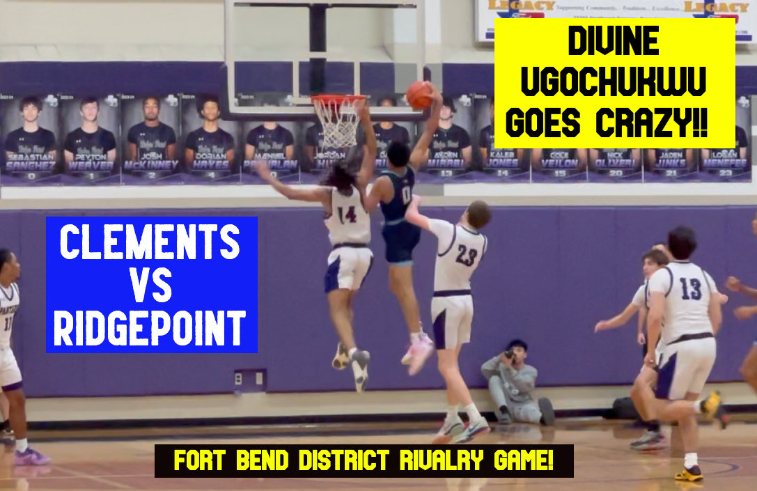 Andrew Phipps (@aphippsnba) on Twitter photo Fort Bend Clements (24-0) vs Fort Bend Ridgepoint (20-8)
Full Highlights: youtu.be/7KUl64BujpI
<a href="/CHS__BASKETBALL/">Clements Basketball</a> <a href="/TheDivineUgo/">Divine Ugochukwu</a> <a href="/jcl8rk/">Joshua Clark</a> <a href="/KeshavVijay28/">Keshav Vijaykumar</a> <a href="/BryceMathews7/">Bryce Mathews</a>
<a href="/RPBoysBball/">Ridge Point Basketball</a> <a href="/loganmenefee/">Logan Menefee</a> <a href="/SebastianSan_0/">Sebastian Sanchez</a> <a href="/jayssingleton/">_jayysingletonโค๏ธ๐ถ๐พsleeperโ๐ฝ Jaylen Singleton</a> Fort Bend Clements (24-0) vs Fort Bend Ridgepoint (20-8)
Full Highlights: youtu.be/7KUl64BujpI
<a href="/CHS__BASKETBALL/">Clements Basketball</a> <a href="/TheDivineUgo/">Divine Ugochukwu</a> <a href="/jcl8rk/">Joshua Clark</a> <a href="/KeshavVijay28/">Keshav Vijaykumar</a> <a href="/BryceMathews7/">Bryce Mathews</a>
<a href="/RPBoysBball/">Ridge Point Basketball</a> <a href="/loganmenefee/">Logan Menefee</a> <a href="/SebastianSan_0/">Sebastian Sanchez</a> <a href="/jayssingleton/">_jayysingletonโค๏ธ๐ถ๐พsleeperโ๐ฝ Jaylen Singleton</a>