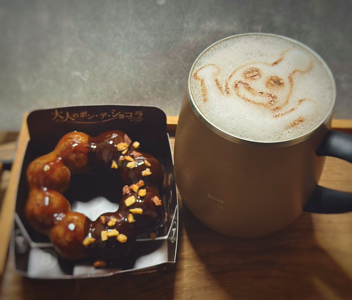 tomatokodesu's tweet photo. ちょっと前に挑戦した
フニャラテアート☕️
いつか立体にしたいけど
先ずは初心者なので
にゃんこからฅ^•ω•^ฅ
 #ニノクロ https://t.co/WJhKk7lGe3
