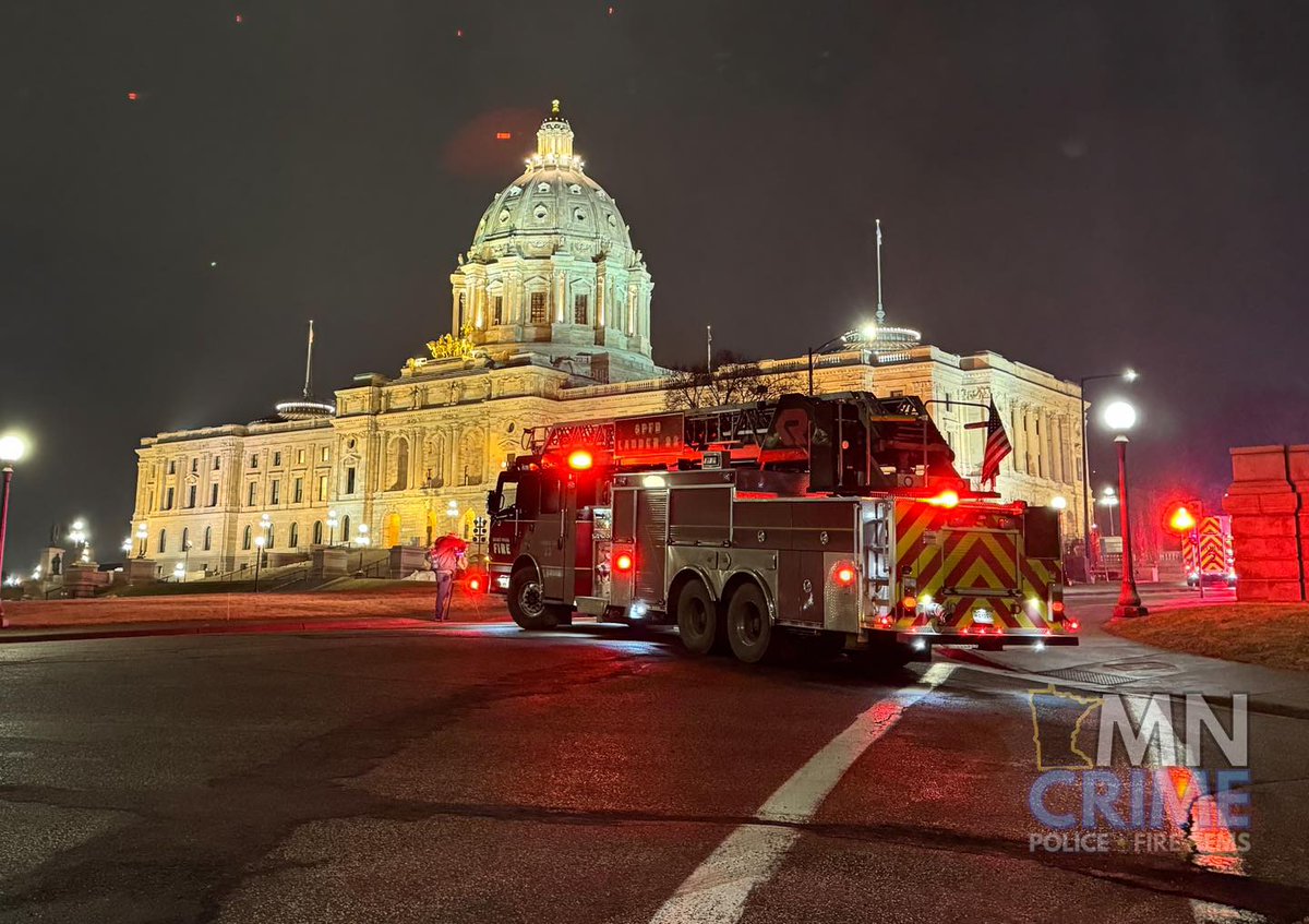 SAINT PAUL: HazMat - State Capitol - HazMat crews are assessing the scene after seven jars wrapped in socks and three bags with an unknown powder were found in a first-floor restroom. Crews are preparing to make entry in an attempt to identify the substances. The building has…