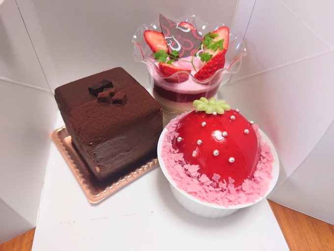 「チョコレート 苺」のTwitter画像/イラスト(新着)