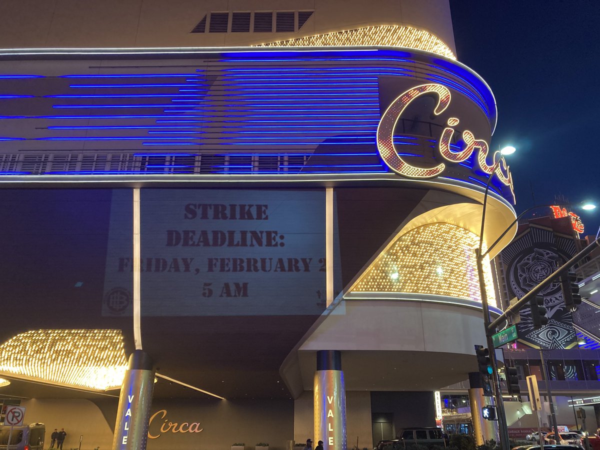📢 Hey, <a href="/CircaLasVegas/">Circa Las Vegas</a>, <a href="/GoldenNuggetLV/">Golden Nugget LV</a>, &amp; <a href="/fremont/">Fremont Hotel & Casino</a>: It’s time for your workers to get a fair #ContractNOW and have security for themselves and their families! #OneJobShouldBeEnough