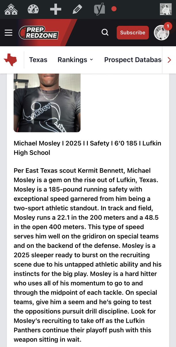 themichaelmosl1's tweet photo. do your research.@PrepRedzoneTX @LufkinRecruit @Coach_T_Rocco https://t.co/OdGydcoMPf