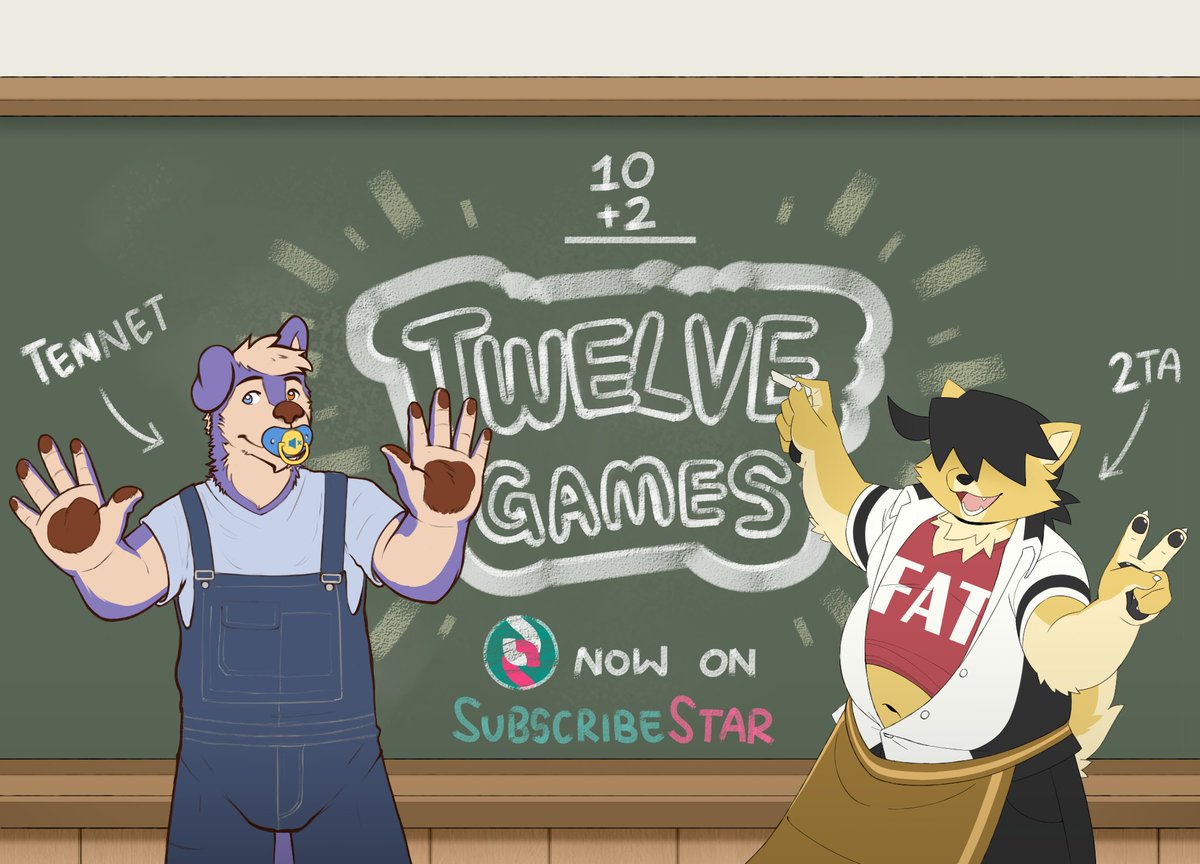Howdy everyone!

We're back, and are now officially Twelve Games! We’ve set up shop again over at SubscribeStar, so please head on over! subscribestar.adult/twelve-games

We're excited to finally get back to business and resume development of Everstone Daycare! See you there!