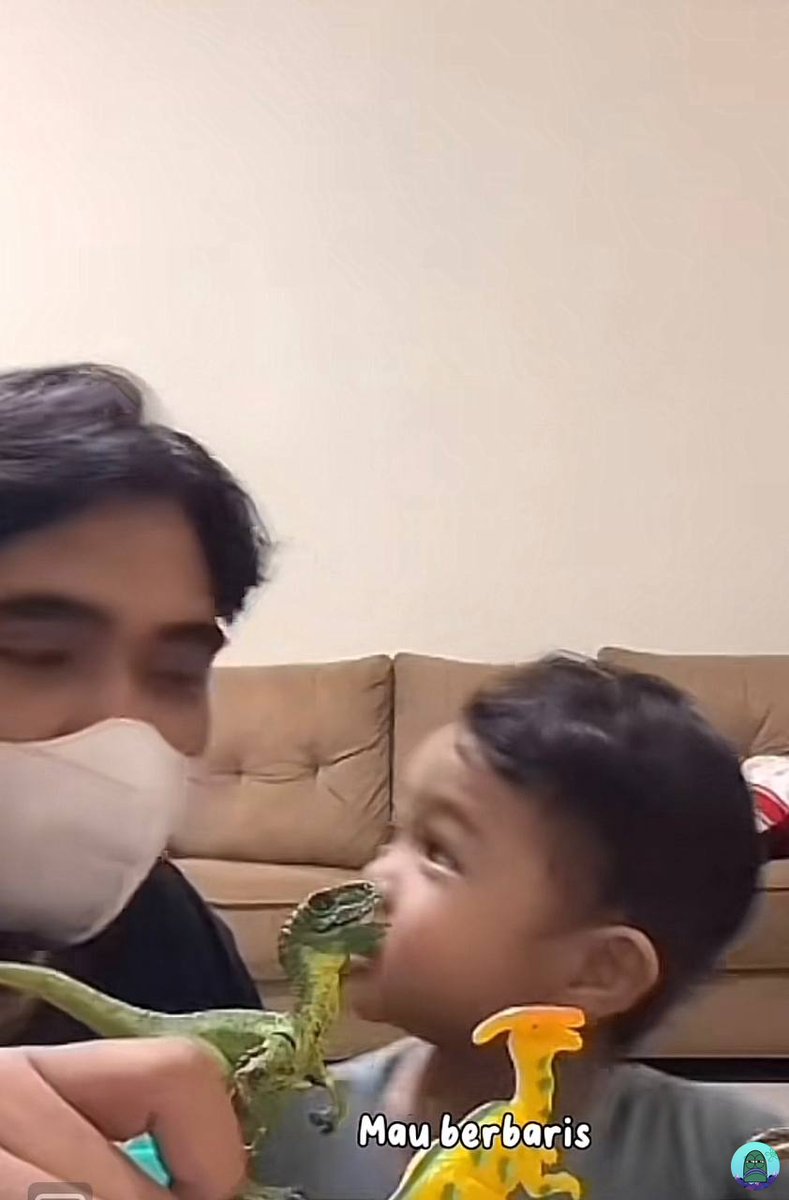 dari abe ini sebenernya para cowok harus ambil pelajaran bahwa sosok ayah yg komunikatif sama anaknya itu amat sangat penting ya buat tumbuh kembang anak… 💚 setuju gak?