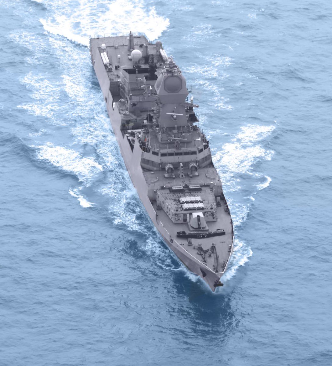 INS Vishakapatnam (D66) is on scene. 

Houthis have a variety of anti-ship ballistic missiles (ASBMs), thanks to Iran. 

The two heaviest ASBMs in their arsenal are the 450 km-range Asef, which is a rebranded Iranian Fateh 313 missile, and the 500 km-range Tankil, which looks…