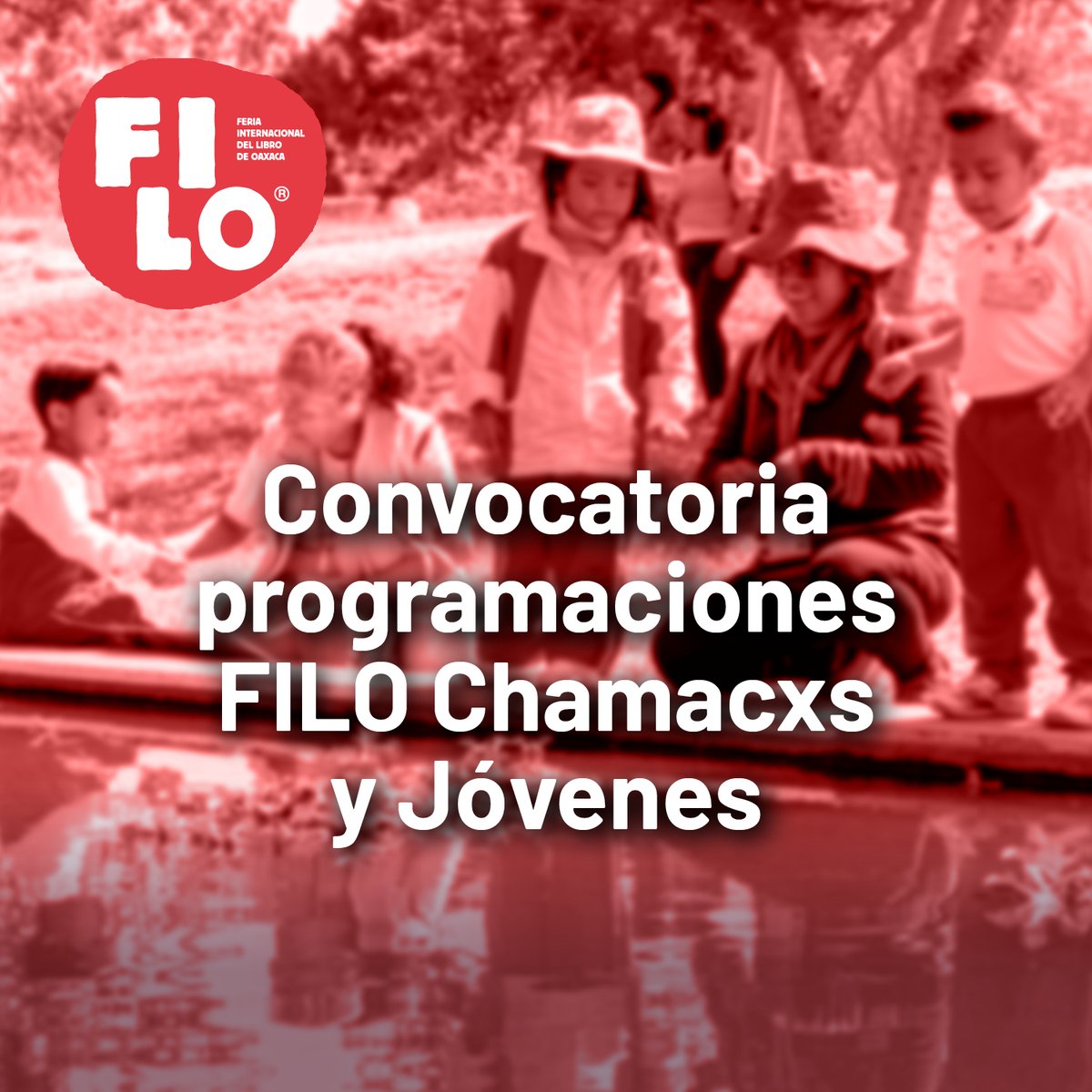 ¡Atención!📣 Tu oportunidad para ser parte de la FILO está aquí Estamos comenzando la planeación de la #44FILO 😱 y queremos sumarte a las programaciones FILO Chamacxs y Jóvenes. Si eres artista o formas parte de un colectivo, checa la convocatoria aquí cutt.ly/ywZqz08W