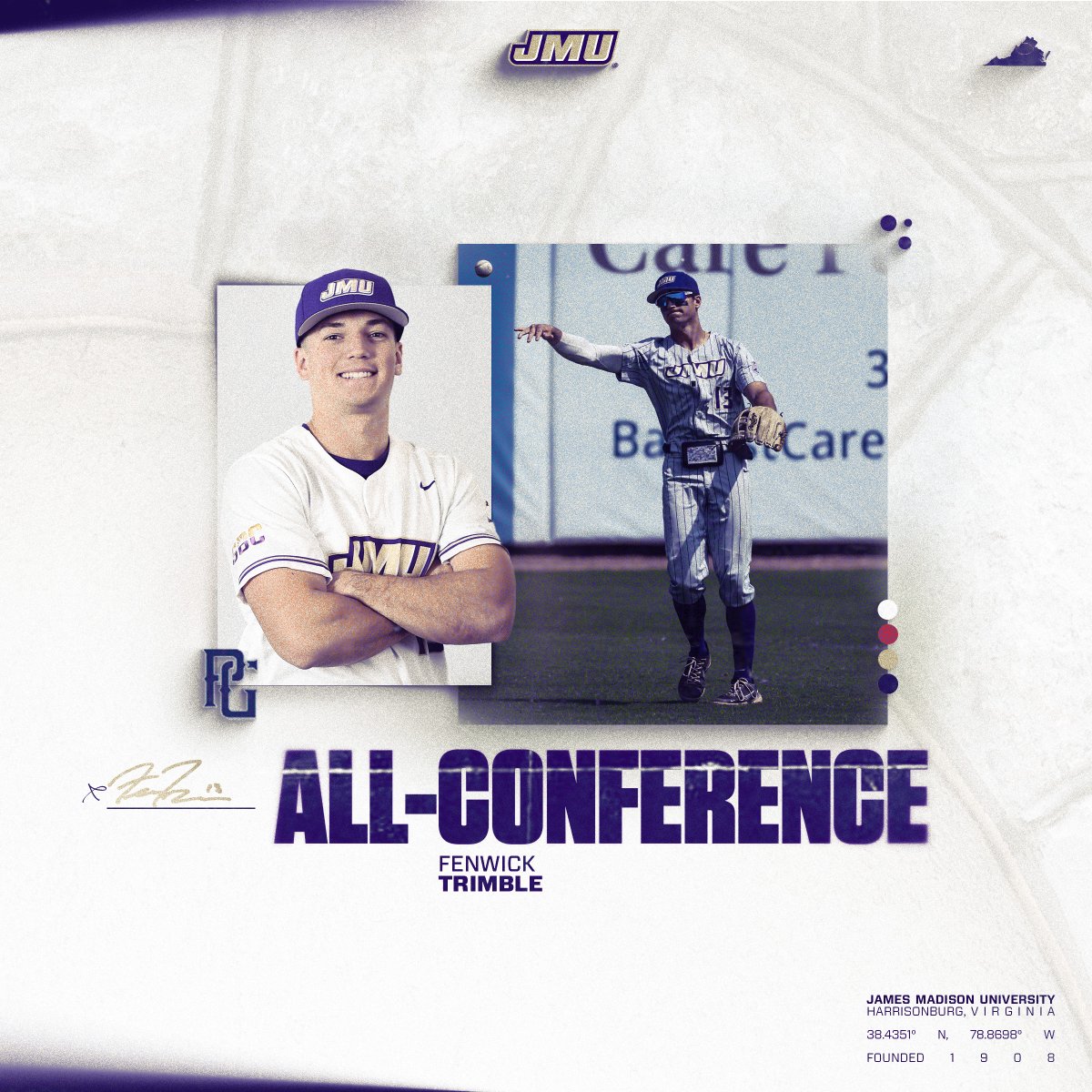 Fenny starting off the preseason accolades with being named Preseason All-Sun Belt by @PerfectGameUSA! #GoDukes | @ftrim__