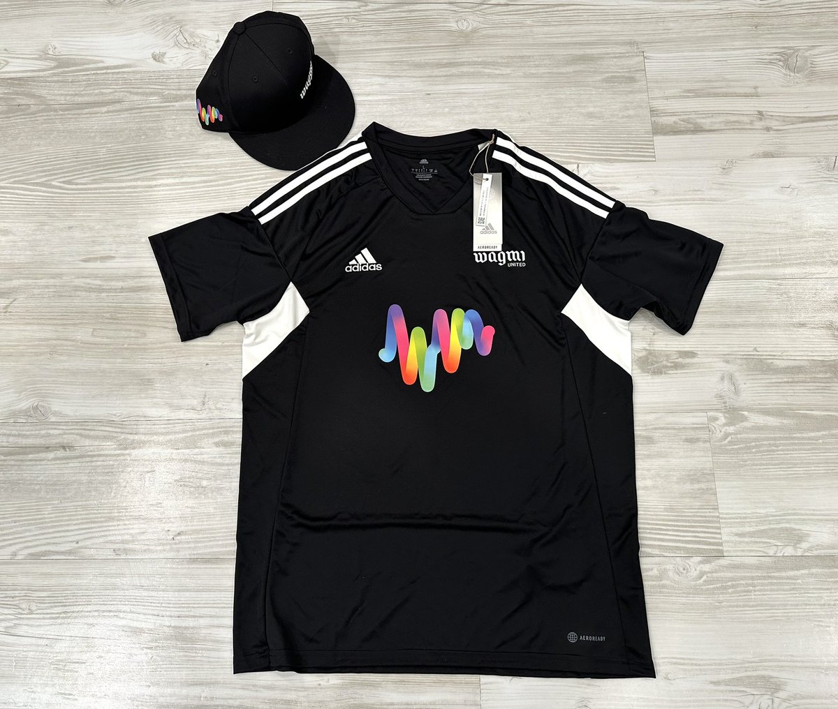 Think I bought the generational bottom on this jersey + hat pairing @WAGMIUnited ⚽️