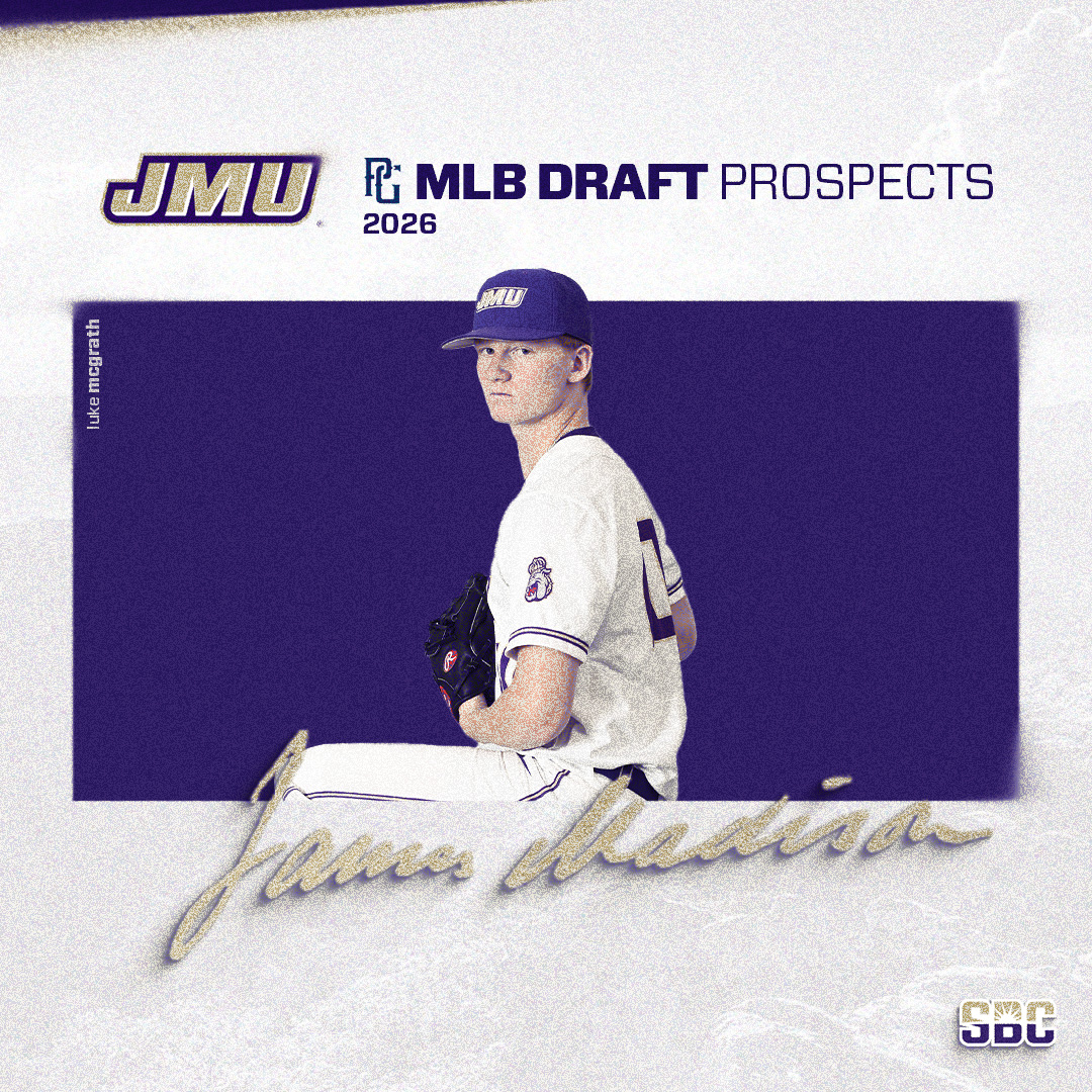 JMU Baseball (@jmubaseball) on Twitter photo Six Dukes are ranked as top MLB Draft prospects in the Sun Belt by <a href="/PerfectGameUSA/">Perfect Game USA</a> over the next three years!
'24 No. 7 | @ftrim__
'24 No. 15 | T.R. Williams
'24 No. 18 | <a href="/Joe_vogatsky/">Joe Vogatsky</a>
'25 No. 11 | <a href="/JadenKinsler/">Jaden Kinsler | James Madison Baseball commit</a>
'25 No. 13 | <a href="/ManciniMike5/">Mike Mancini</a>
'26 No. 5 | Luke McGrath
#GoDukes Six Dukes are ranked as top MLB Draft prospects in the Sun Belt by <a href="/PerfectGameUSA/">Perfect Game USA</a> over the next three years!
'24 No. 7 | @ftrim__
'24 No. 15 | T.R. Williams
'24 No. 18 | <a href="/Joe_vogatsky/">Joe Vogatsky</a>
'25 No. 11 | <a href="/JadenKinsler/">Jaden Kinsler | James Madison Baseball commit</a>
'25 No. 13 | <a href="/ManciniMike5/">Mike Mancini</a>
'26 No. 5 | Luke McGrath
#GoDukes