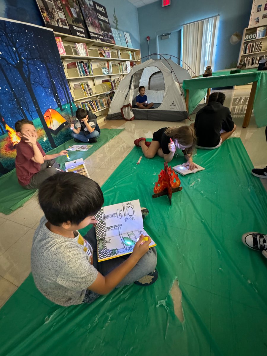 Our <a href="/HCPSLanier/">Lanier Elementary</a> dolphins had so much fun celebrating Literacy Week at Camp Read S’more!