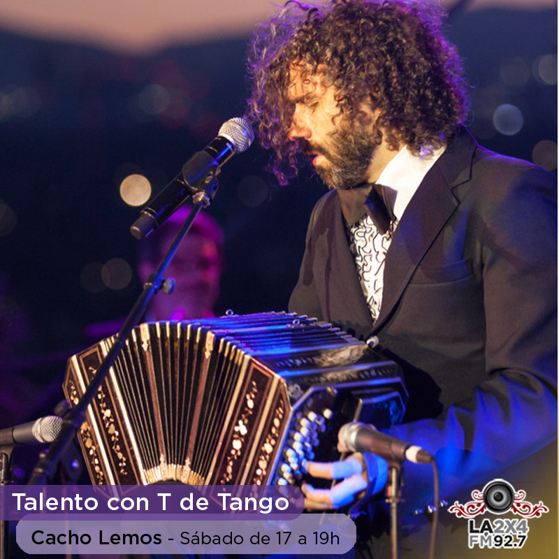 la2x4's tweet photo. [17.00h] Ya llega #TalentoConTdeTango y hoy estrena su cortina musical 2024!, como siempre, realizada en México por Pablo Ahmad. @cacholemos  conversará con él.
También entrevista al cantante Ache Rey, radicado en EEUU.
Hasta las 19h ➡ https://t.co/Sp1K6FFdXj https://t.co/TMayzTx6IC