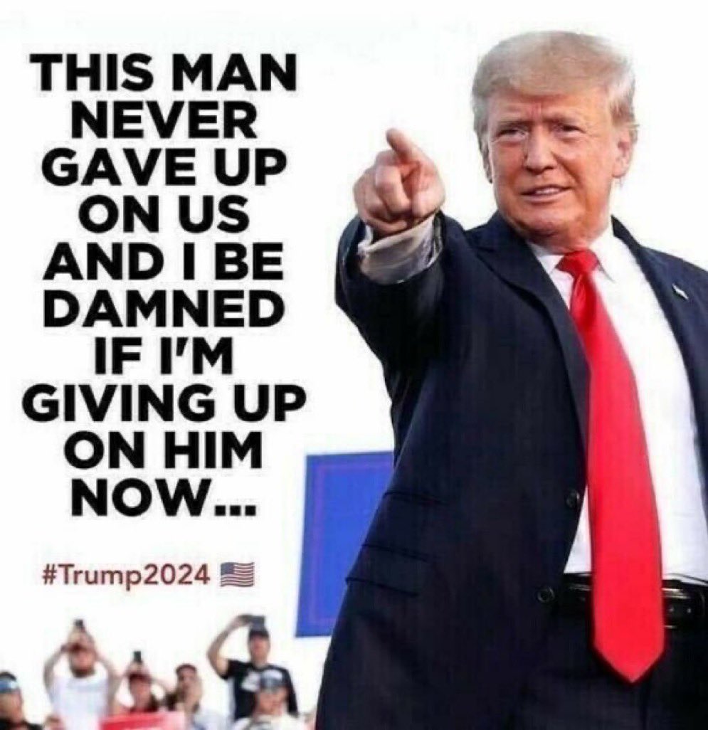 HeyBooBoo16's tweet photo. #Unmovable 

#Trump2024 ✊ https://t.co/uoNJapcviB
