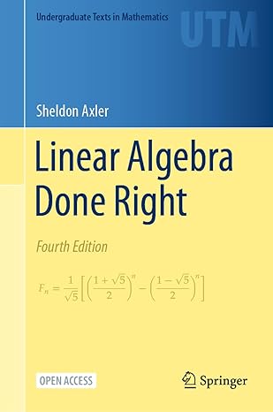 ecomputerbooks's tweet image. Linear Algebra Done Right - freecomputerbooks.com/Linear-Algebra…
Focuses on the central goal of linear algebra: understanding the structure of linear operators on finite-dimensional vector spaces.
#LinearAlgebra #VectorSpace #LinearOperators #mathematics