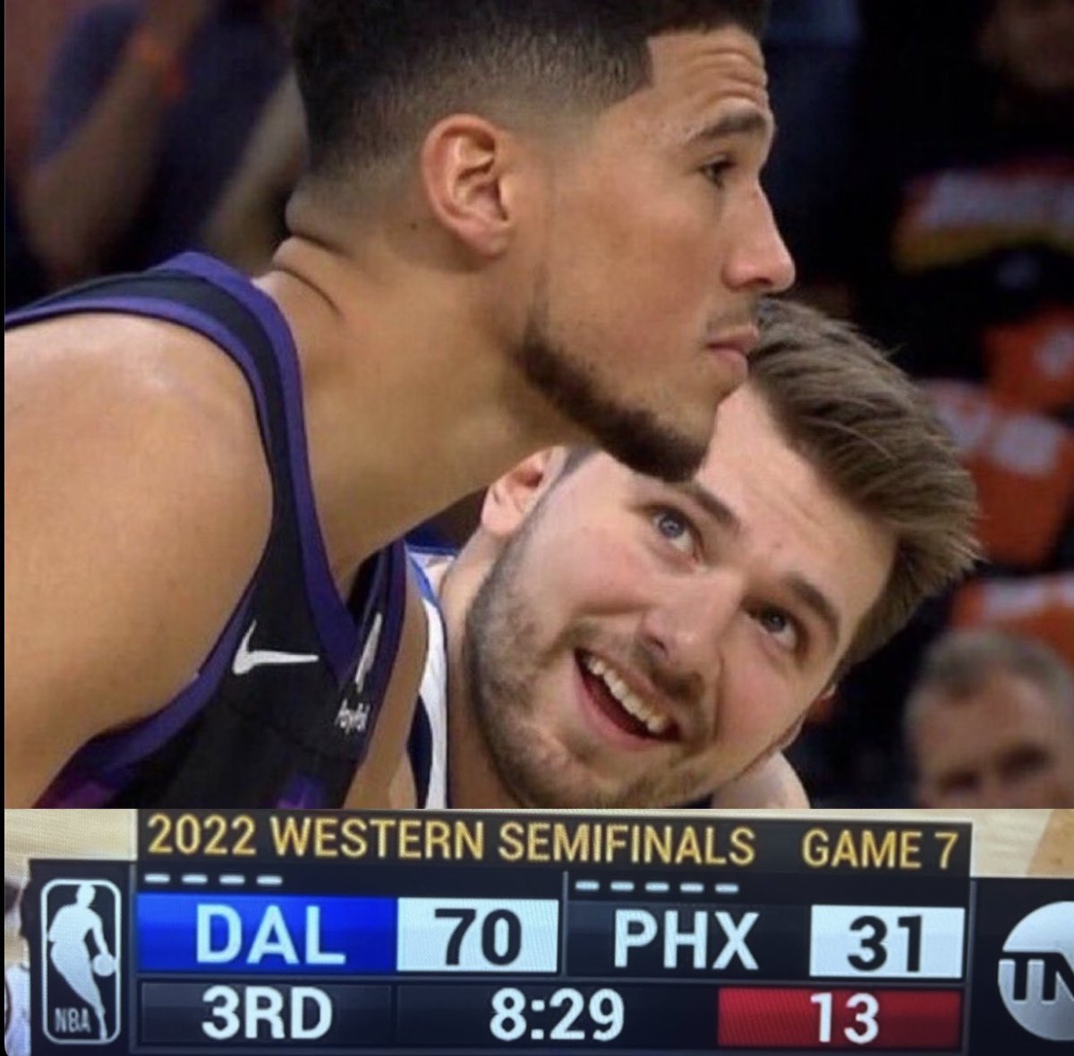 booker: 62-5-4

luka: 73-10-7