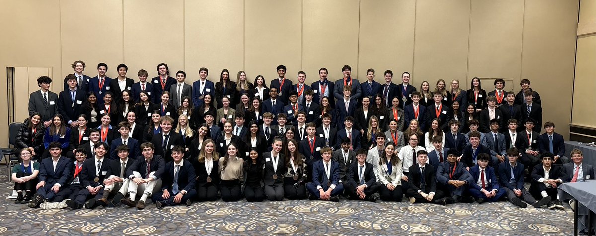 NewTrierDECA's tweet photo. It was a great day for New Trier DECA at the North Suburban Area Conference.  Congratulations to the  130 students who competed!  On to state! #ildeca https://t.co/ndSXtET2ti