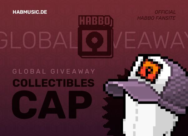 🧢 GLOBAL #HabboCollectibles GIVEAWAY 5/5🧢
🗓️ ENDS IN 3 DAYS! 🗓️

📢 This item is a Habbo collectible!

For a chance to win one of 2 caps you have to:
🧸 Follow <a href="/HabMusic/">HabMusic</a>
🔄️ Retweet this tweet
👋 Tag 3 of your friends

Important infos below ⤵️