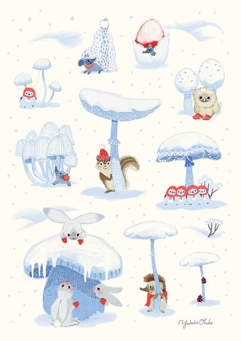 「雪だるま 立つ」のTwitter画像/イラスト(新着)