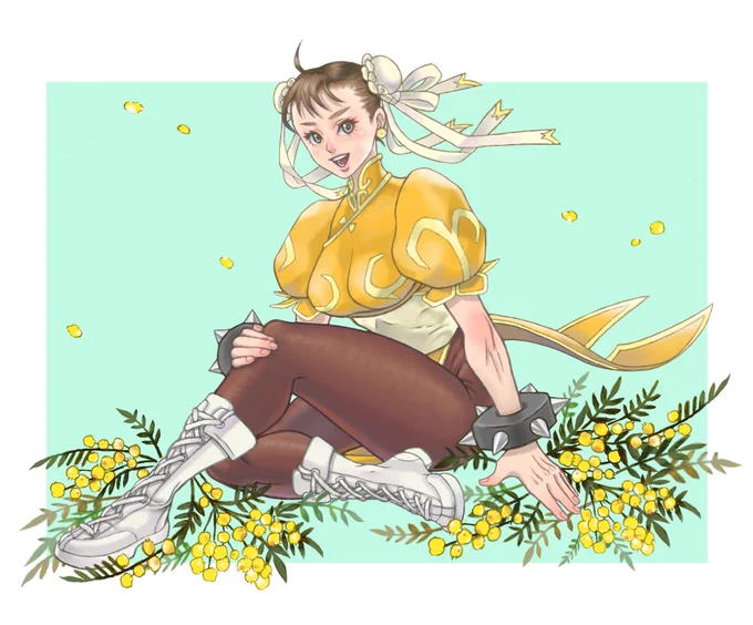 #これを見たやつは座ってる画像をあげろStreet fighter 黄春麗 