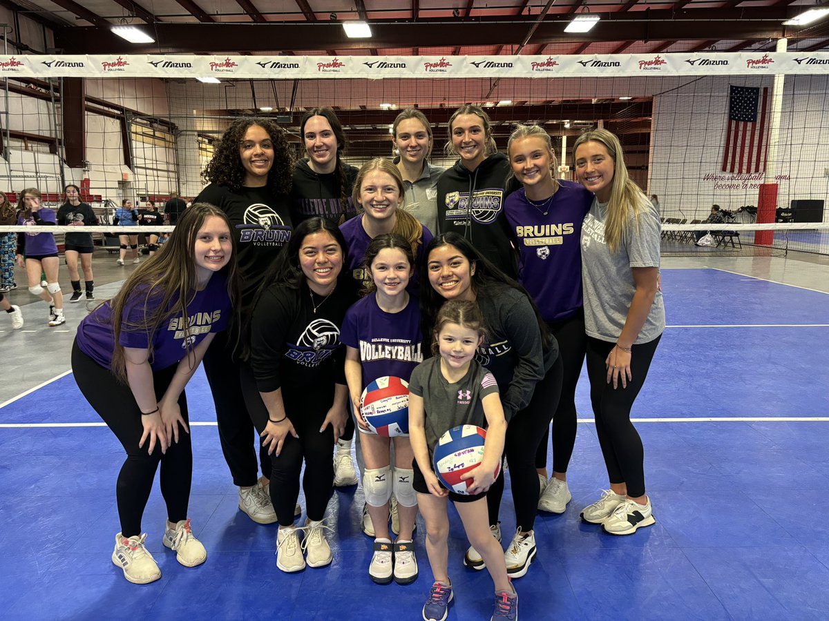 Thanks <a href="/BUBruinsVB/">BUBruinsVB</a> for running a fun Friday night clinic!!!