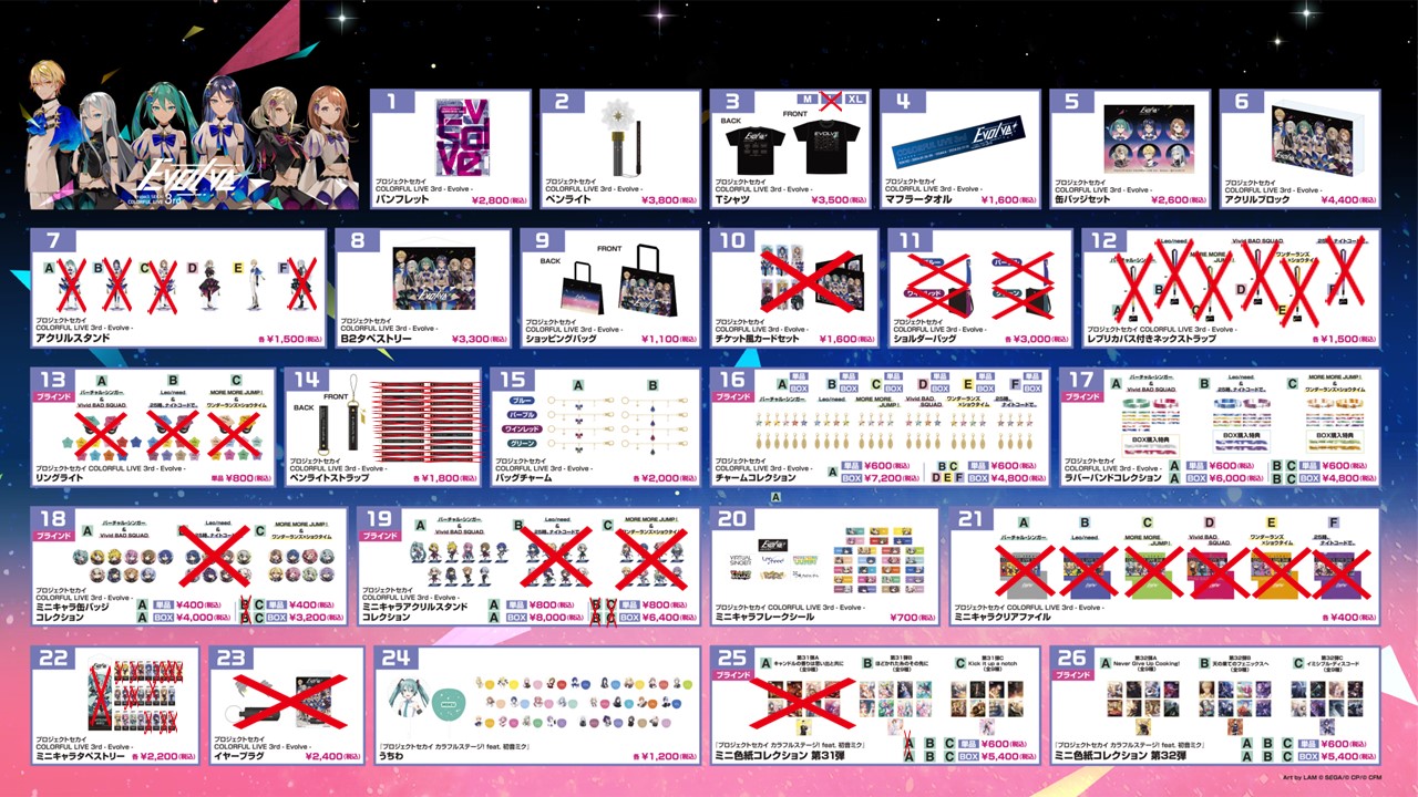 プロセカ セカライ4th UniSon まとめ売り プロセカ】“プロジェクトセカイCOLORFUL LIVE 4th - Unison