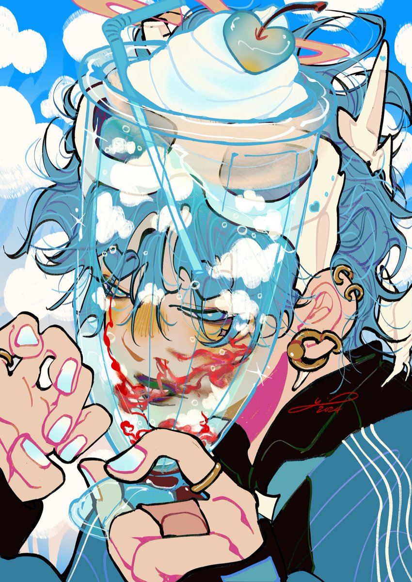 「 」|yasmine 🧠 DTIYS + comms openのイラスト
