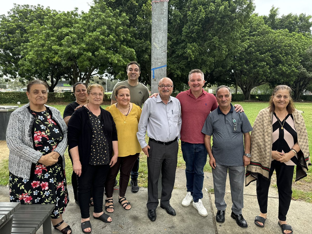 Welcoming our newest Australian citizens in Fairfield at <a href="/Bowenchris/">Chris Bowen</a> community bbq