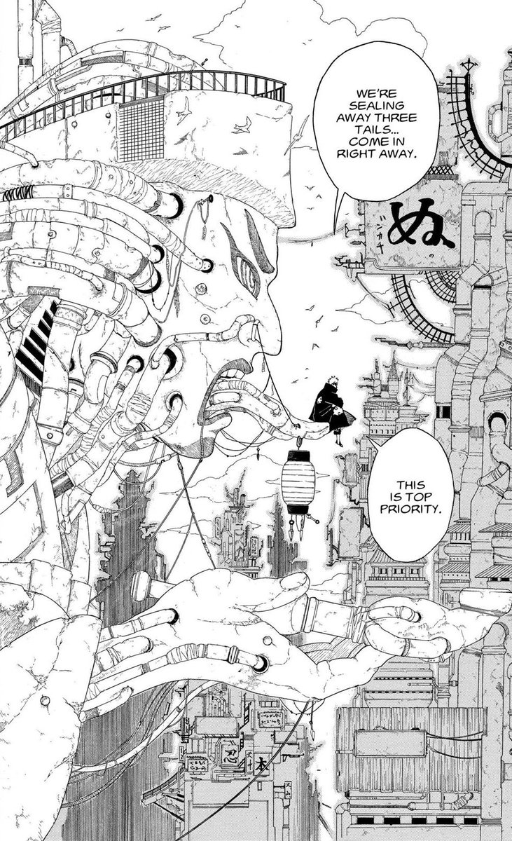 maybesush's tweet photo. Kishimoto's art is something else man, amount of detail it has in insane https://t.co/fssPmkWcqI