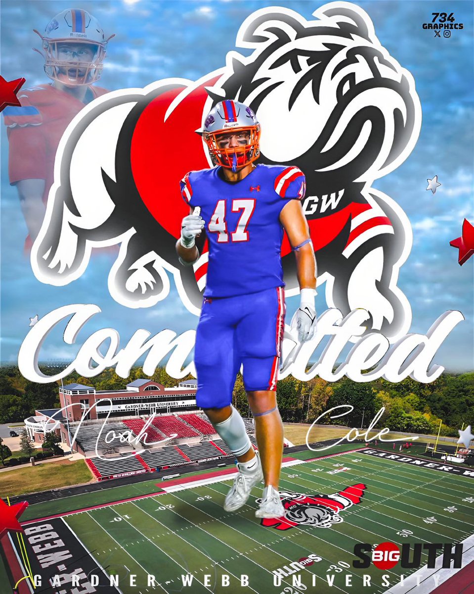 Noah Cole (@noahcole47) on Twitter photo Excited to announce my commitment to play division 1 football at Gardner-Webb! #skodawgs <a href="/CoachTVoss/">Trent Voss</a> <a href="/CoachReisert/">Cris Reisert</a> <a href="/GWUFootball/">Gardner-Webb Football</a> <a href="/Bolles_Football/">Bolles Football</a> <a href="/bolles_atp/">Coach Toblin</a> <a href="/DeshawnBrownInc/">Deshawn Brown</a> @Alphasportsra <a href="/ToddFordham78/">Todd</a> Excited to announce my commitment to play division 1 football at Gardner-Webb! #skodawgs <a href="/CoachTVoss/">Trent Voss</a> <a href="/CoachReisert/">Cris Reisert</a> <a href="/GWUFootball/">Gardner-Webb Football</a> <a href="/Bolles_Football/">Bolles Football</a> <a href="/bolles_atp/">Coach Toblin</a> <a href="/DeshawnBrownInc/">Deshawn Brown</a> @Alphasportsra <a href="/ToddFordham78/">Todd</a>