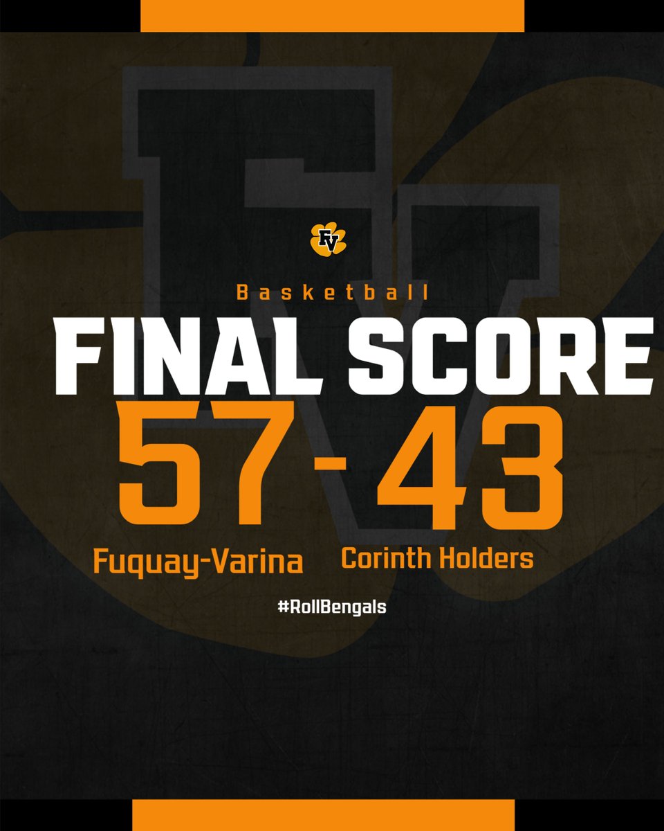 Varsity Men's Basketball Defeats Corinth Holders 57-43 #RollBengals