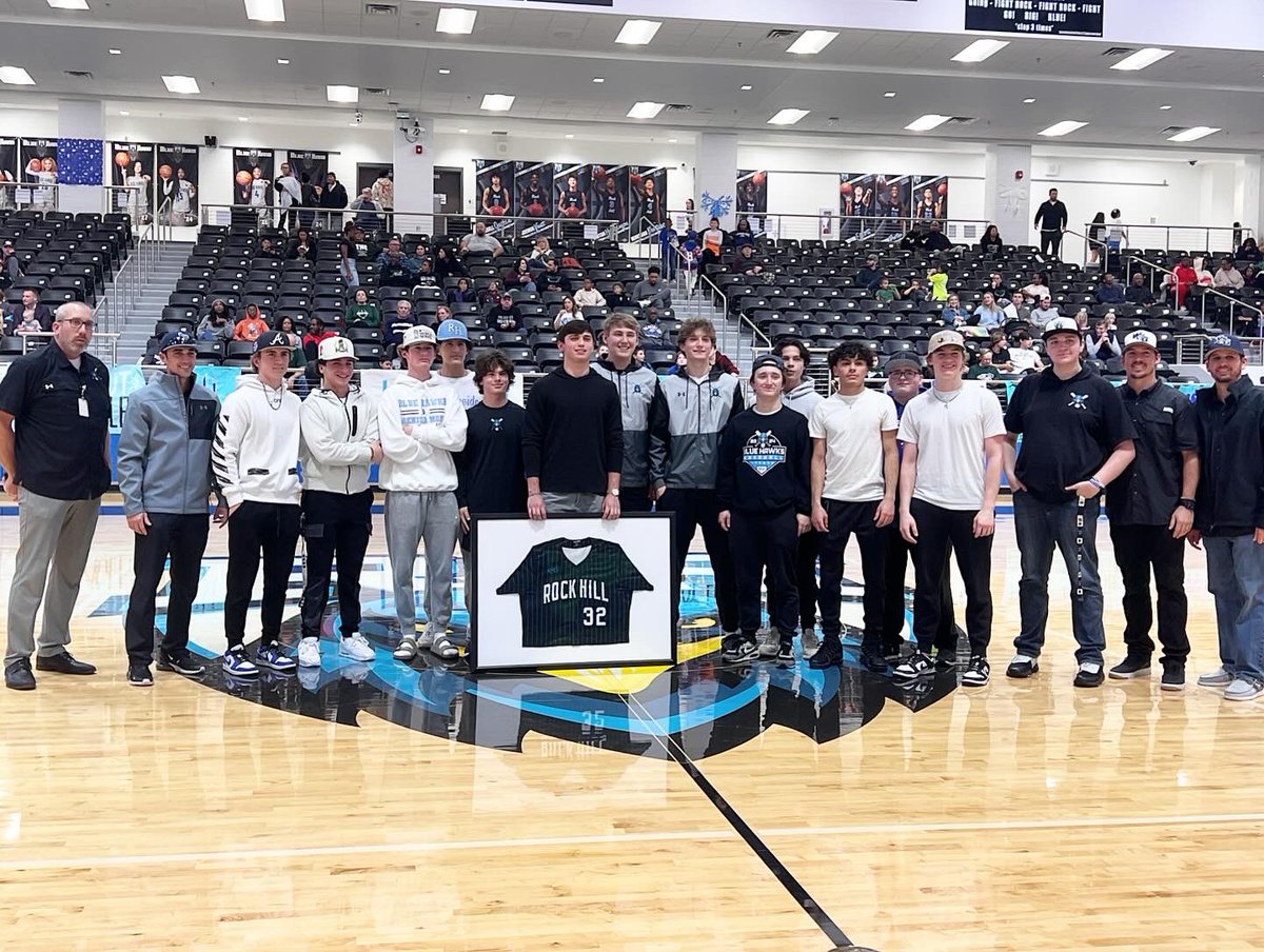 Rock Hill High School (@rockhillhs) on Twitter photo Coach Shaun Stanton and @rockhillbaseball honors class of 2022 graduate <a href="/bcox32_12/">Brenner Cox</a> by retiring his jersey at tonight’s Rock Hill home basketball game. Coach Shaun Stanton and @rockhillbaseball honors class of 2022 graduate <a href="/bcox32_12/">Brenner Cox</a> by retiring his jersey at tonight’s Rock Hill home basketball game.