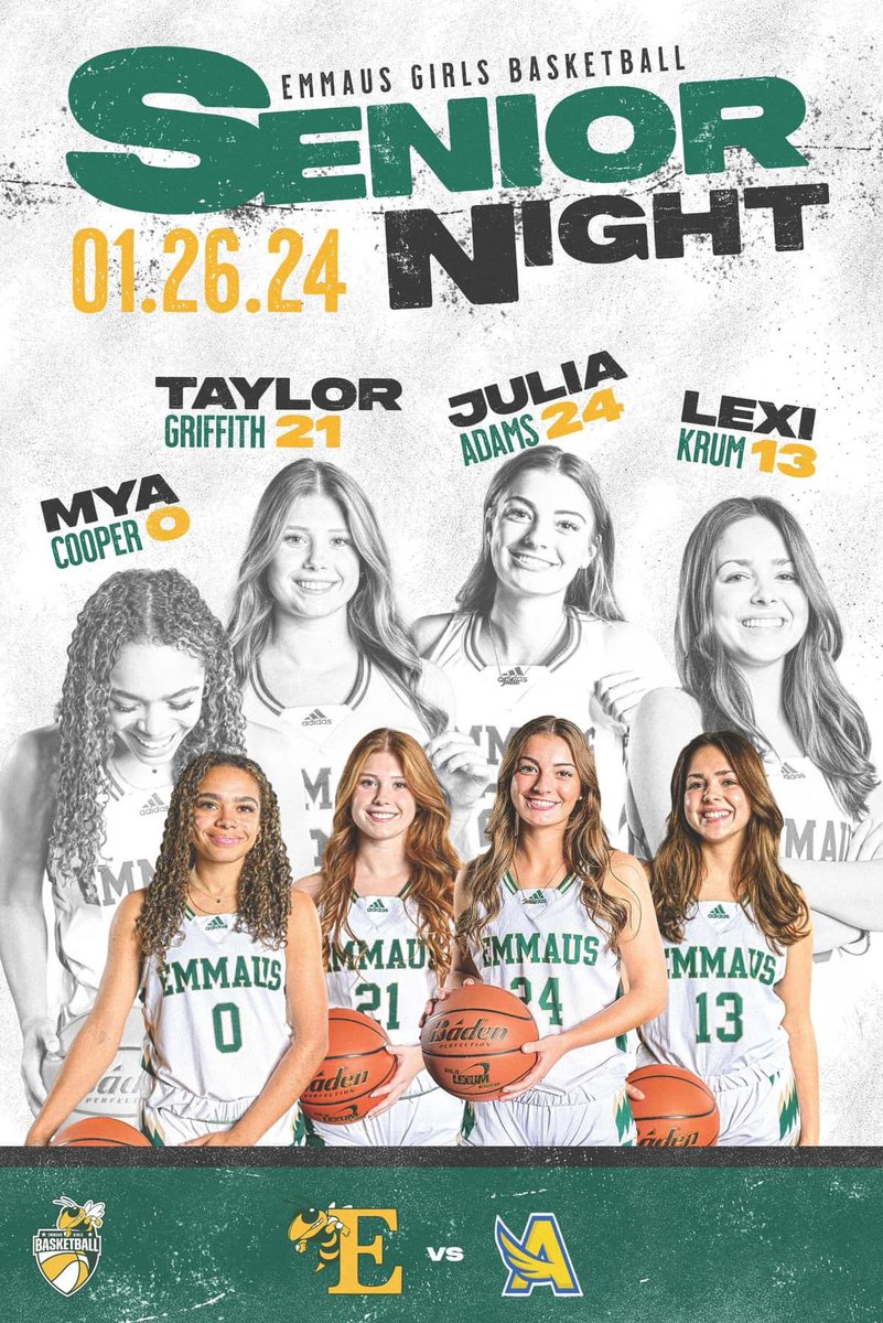 Emmaus seniors lead the way in a 66-43 win over @AllenGirlsBball  
Senior roll call: <a href="/taylorrgiffith/">Taylor Griffith</a> had 9 points, <a href="/juliaadams14141/">Julia Adams</a> had 8, <a href="/myacoop54253798/">Mya Cooper</a> had 6, and Lexi Krum had 5 points and a brought a whole lot of energy to the crowd!  It was a great team effort in an