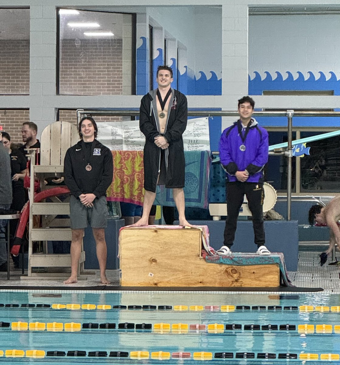 Cory Pham placed 1st in the 100 backstroke 🥇 and 3rd in the 100 butterfly 🥉 Congrats Cory!