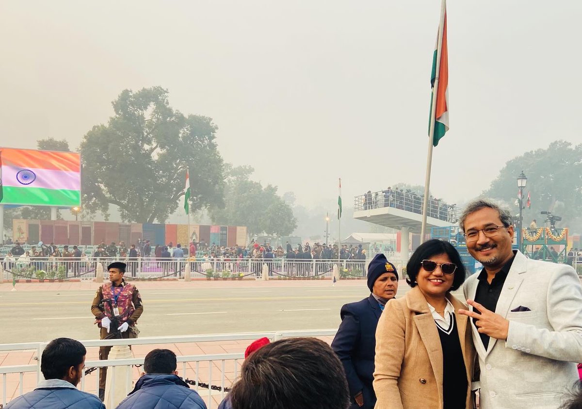 RiteshVijay6's tweet photo. Blessed to get an opportunity to attend Platinum Republic Day Parade 26th January 2024 based oncontributions in #patents and #innovations. Thanks ππ»to DPIIT (#CGPDT), @CSIR_IND and @CSIR_NEERI. Dedicated to my researchers. https://t.co/b8EJRfeZ3q