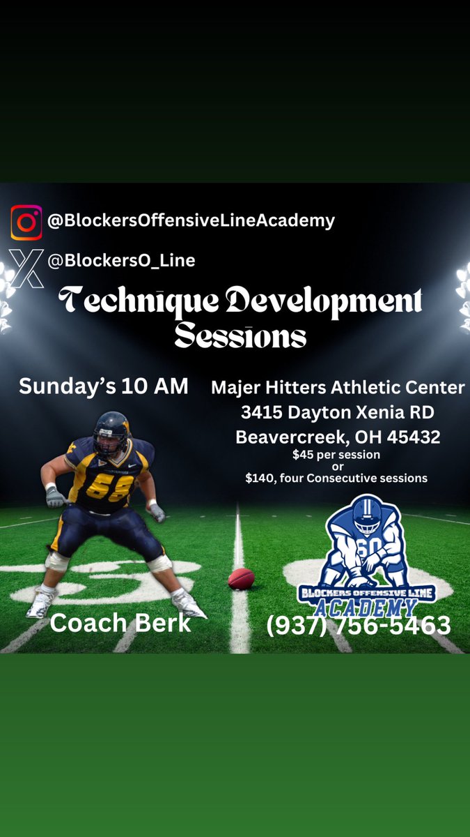 Blockers O-Line Acad tweet media