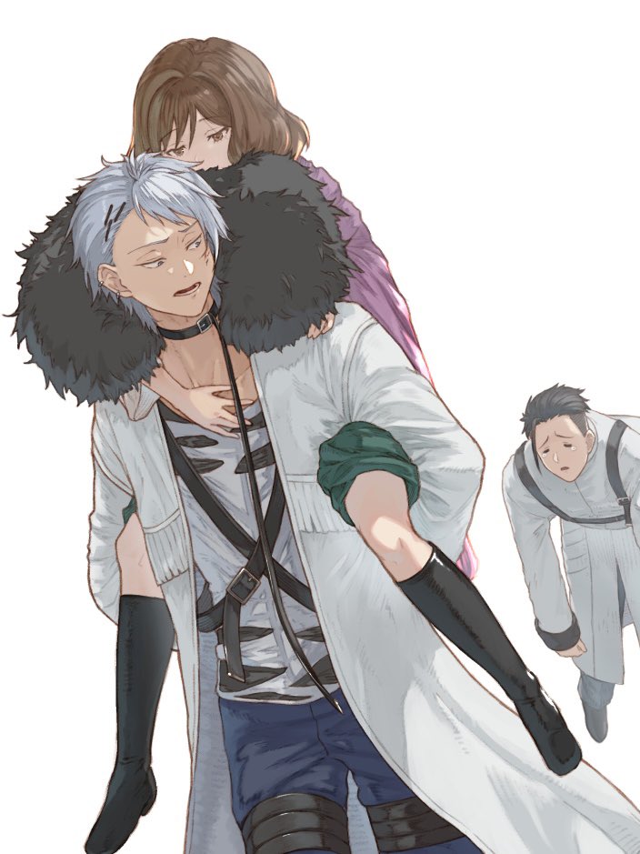 ヴィアベル&amp;エーレ&amp;シャルフ

ヴィアベルさんのフェルンの嘘で一瞬だけ動揺してるシーンに、優しさが滲みでてて一気に好きになりました

とりあえずシュテレイ確保おめでとうございます