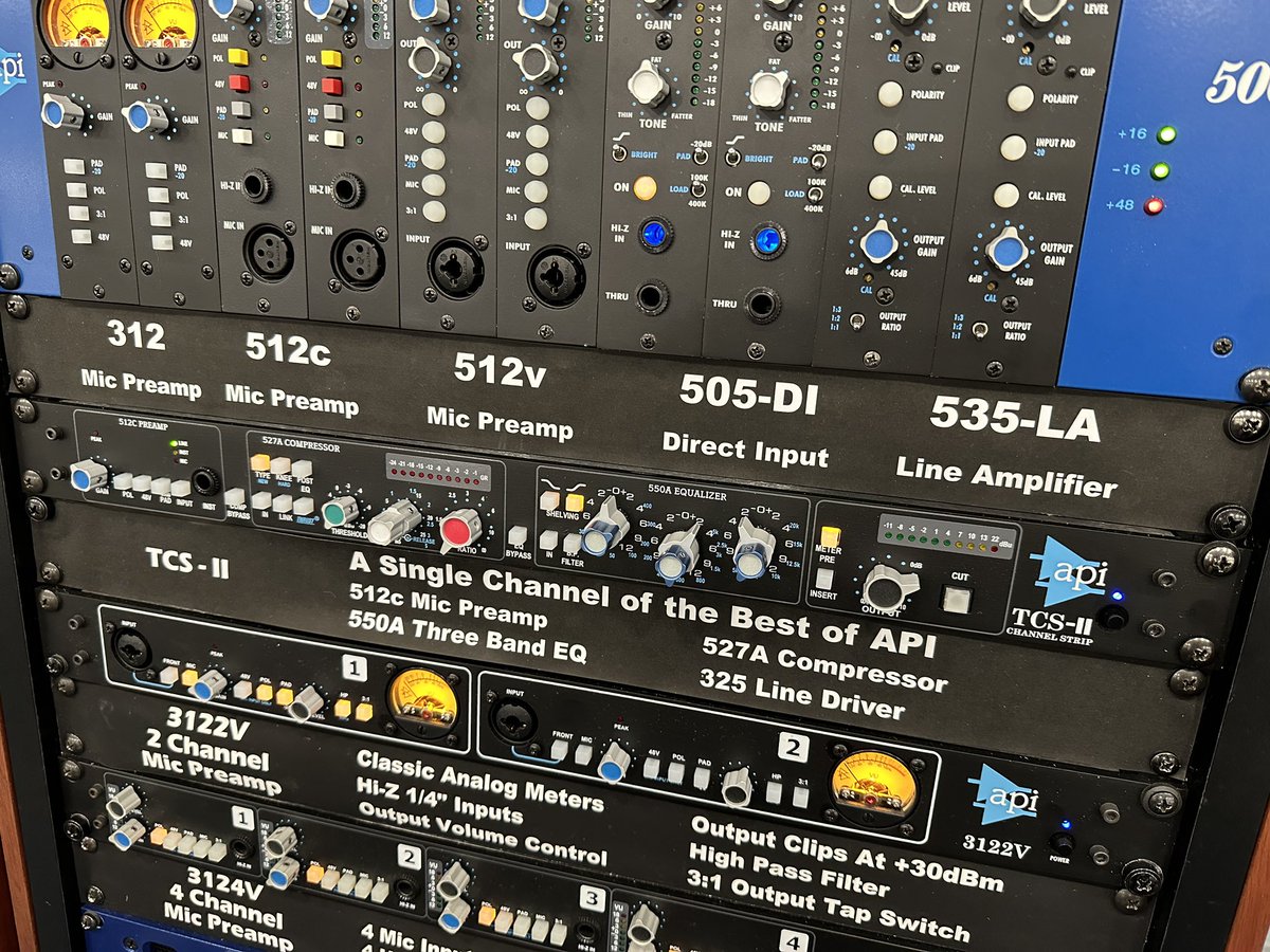 @ThisIsAPIaudio releases the second generation TCS-II channel strip #NAMMShow